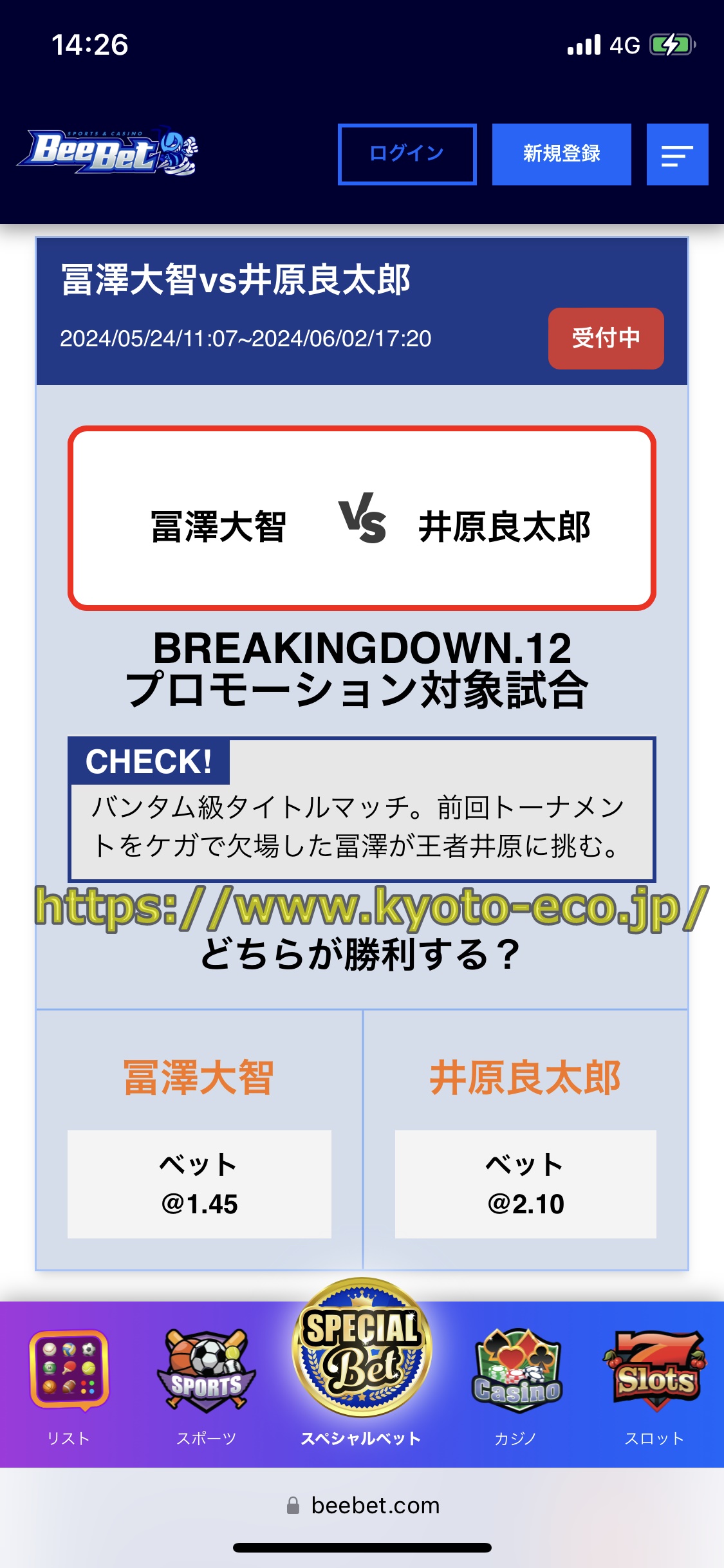 ブレイキングダウン