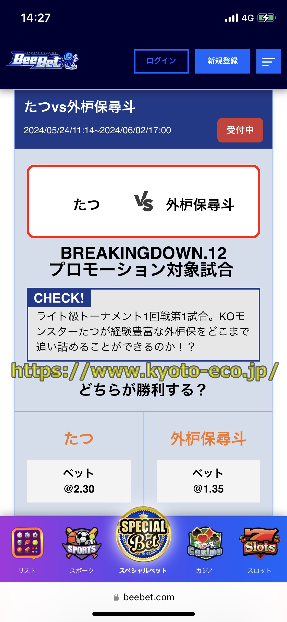 ブレイキングダウン