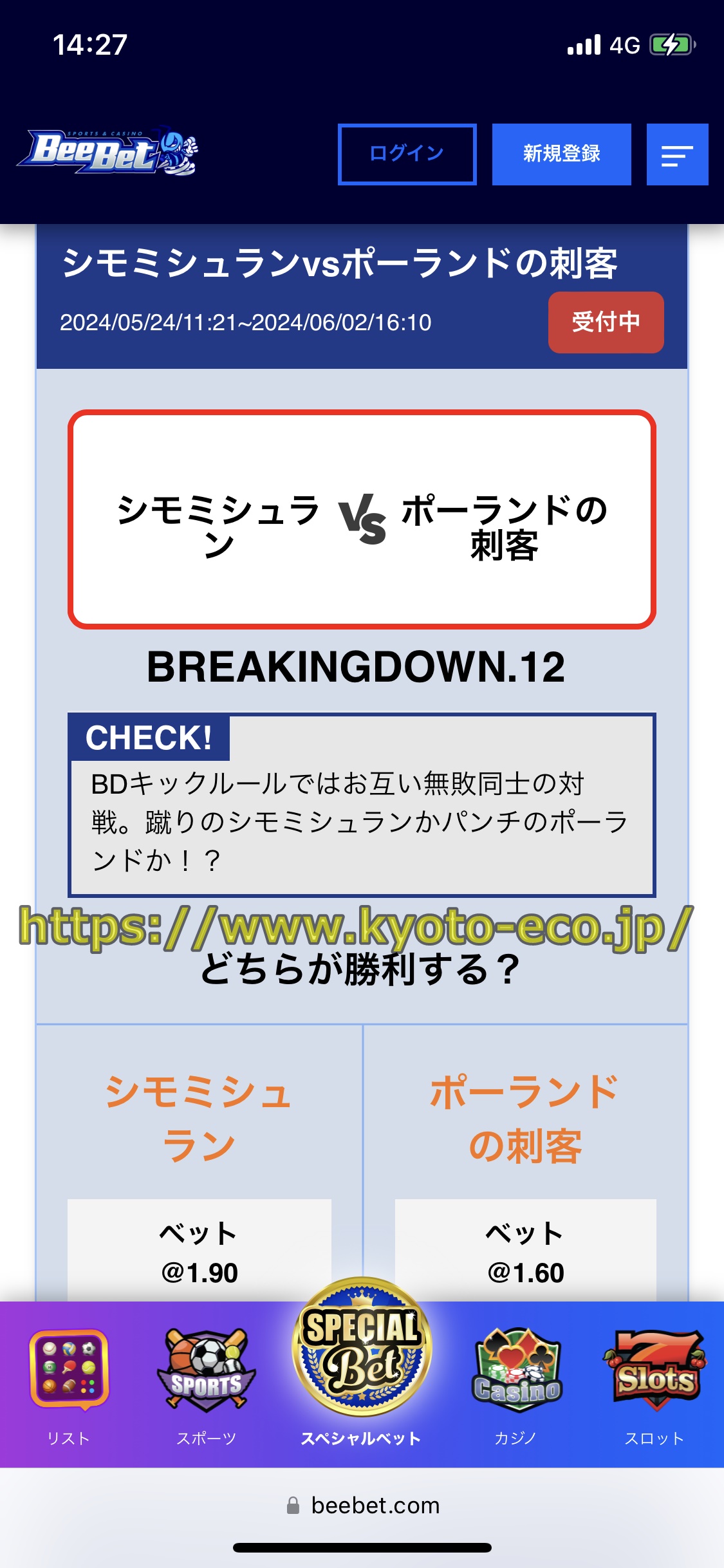ブレイキングダウン
