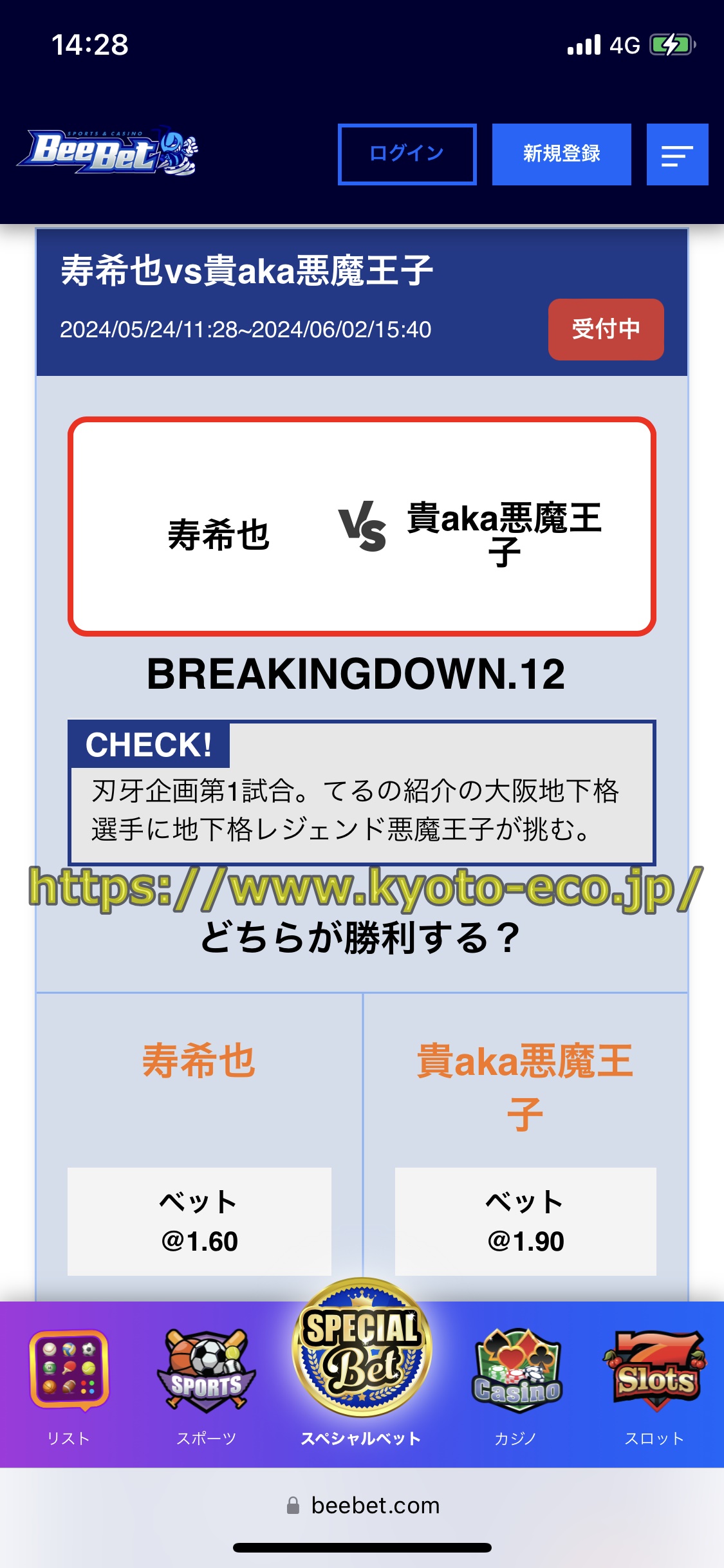ブレイキングダウン