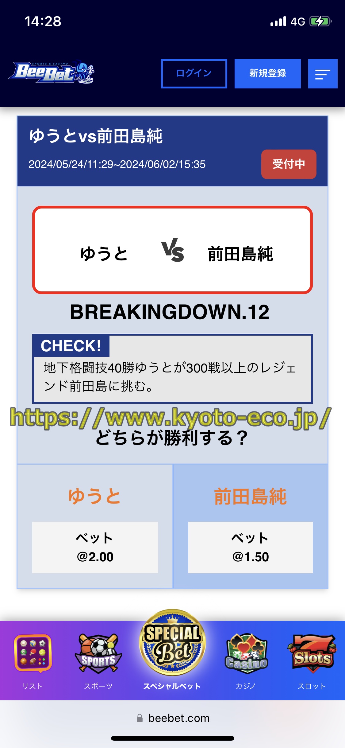ブレイキングダウン
