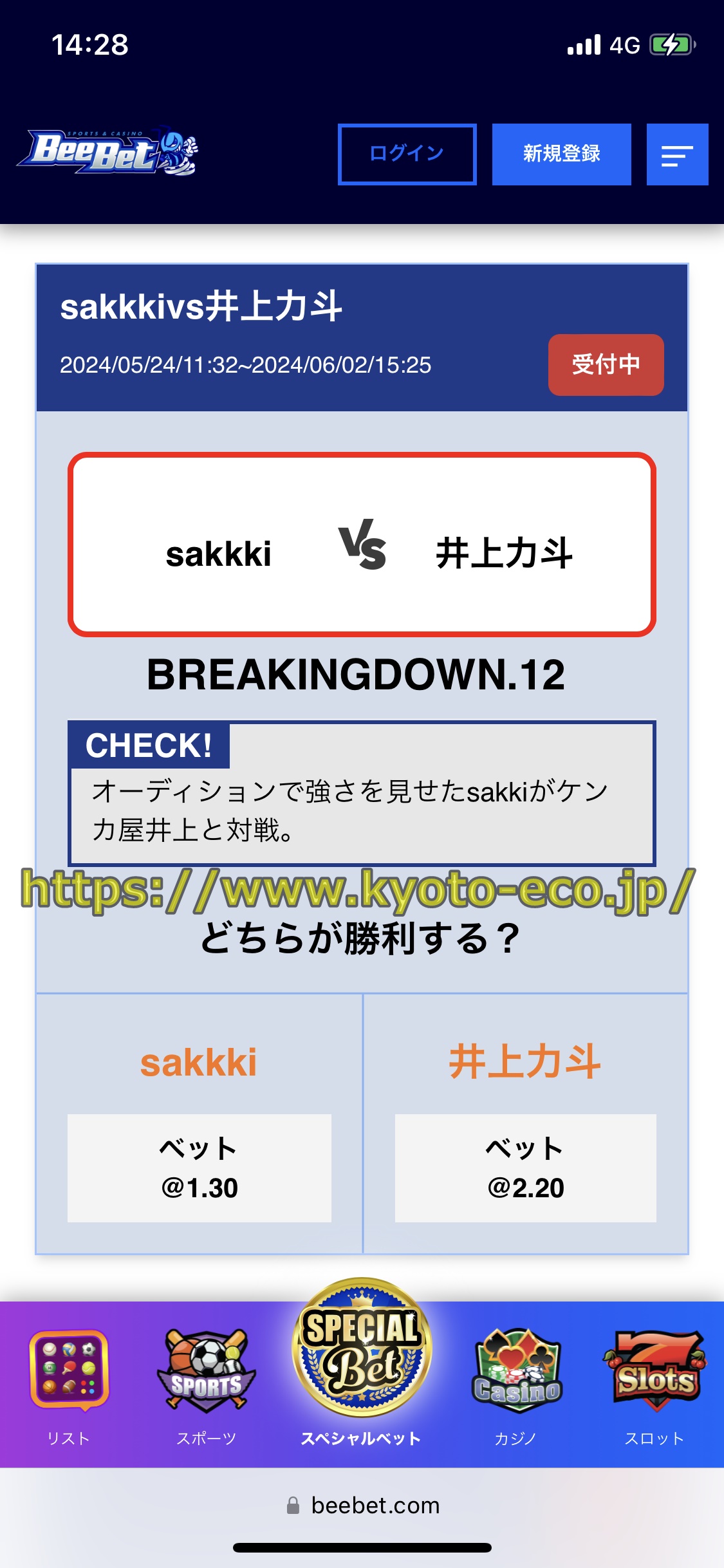 ブレイキングダウン