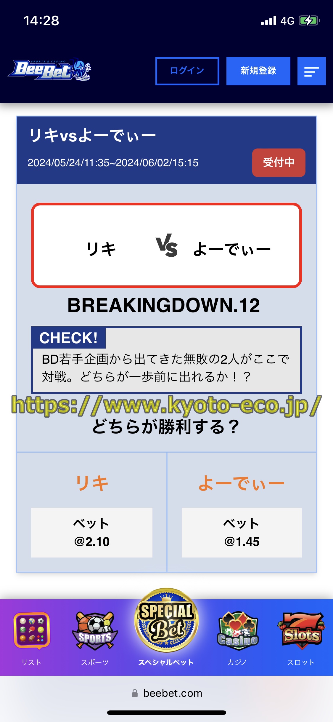 ブレイキングダウン
